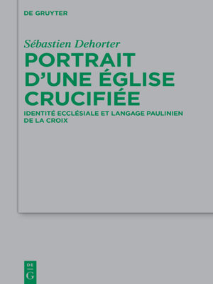 cover image of Portrait d'une Église crucifiée